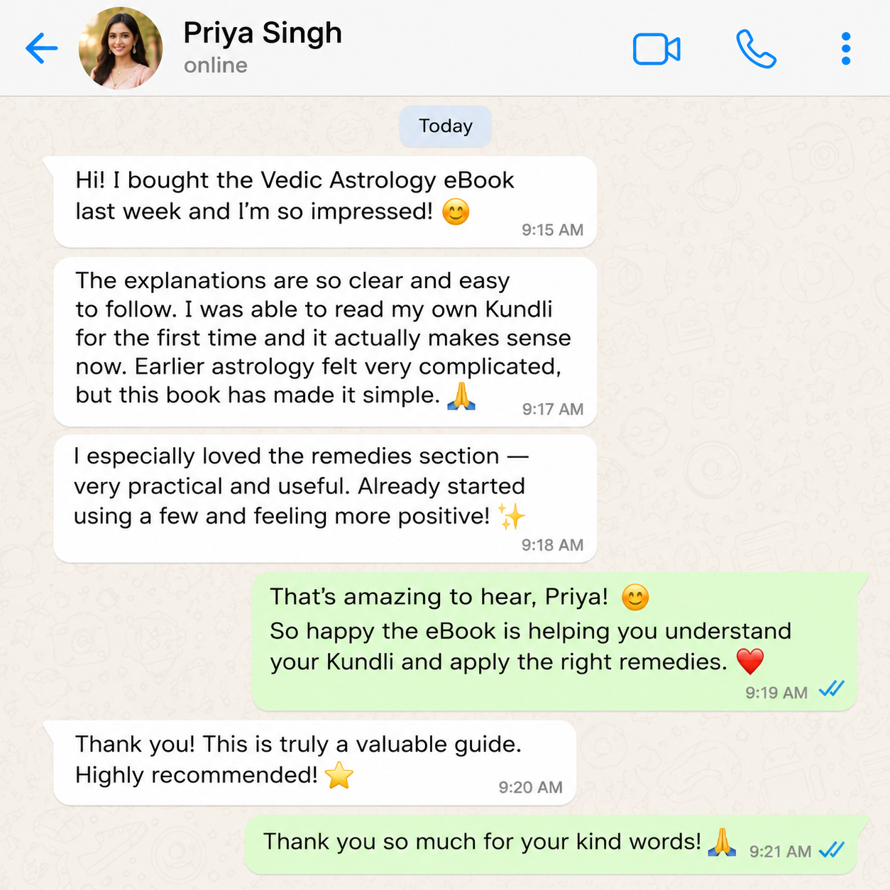 Reader WhatsApp review 4