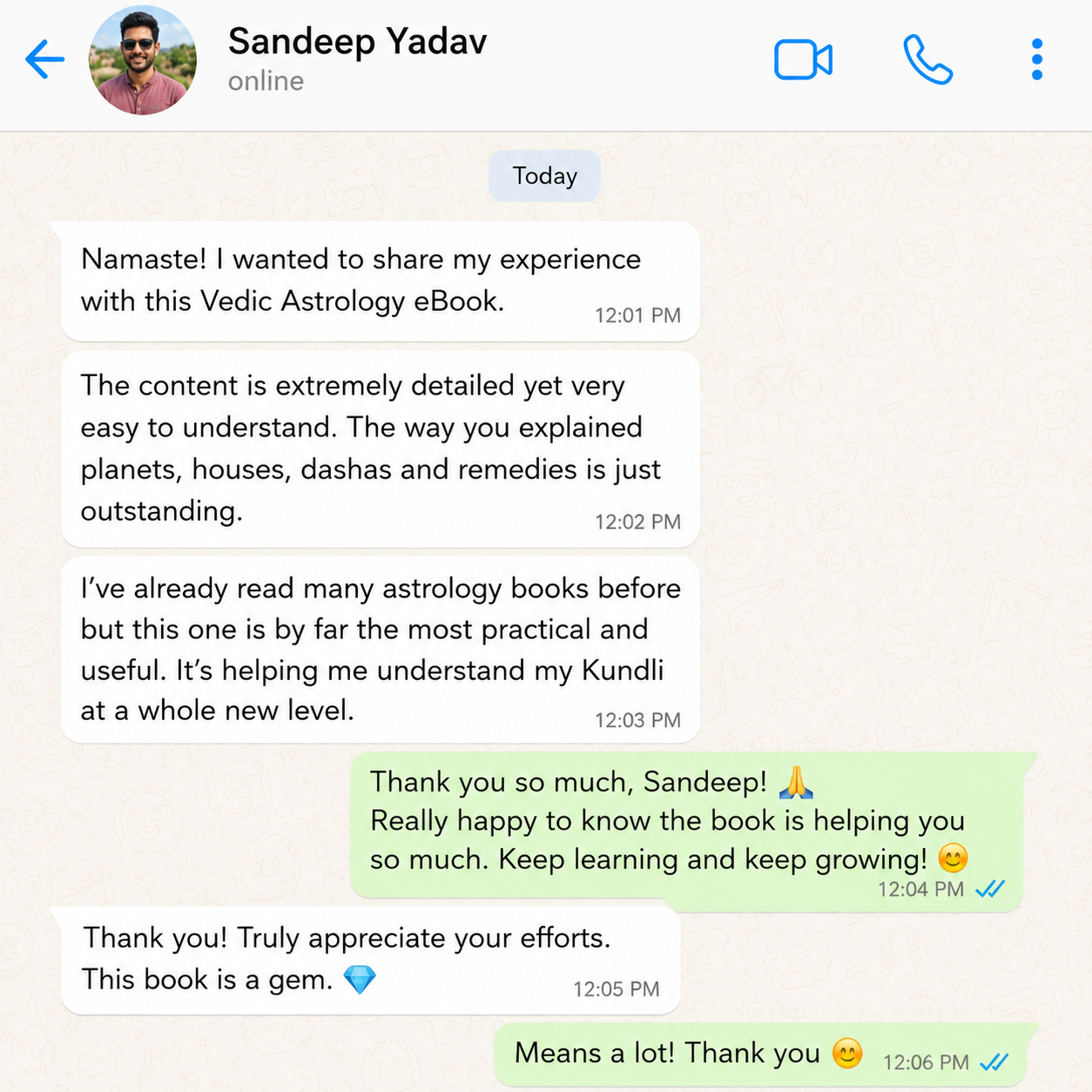 Reader WhatsApp review 5