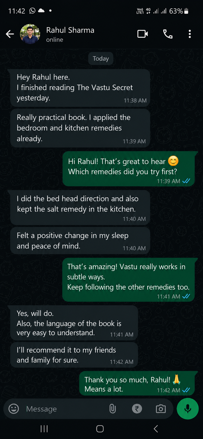 Reader WhatsApp review 6