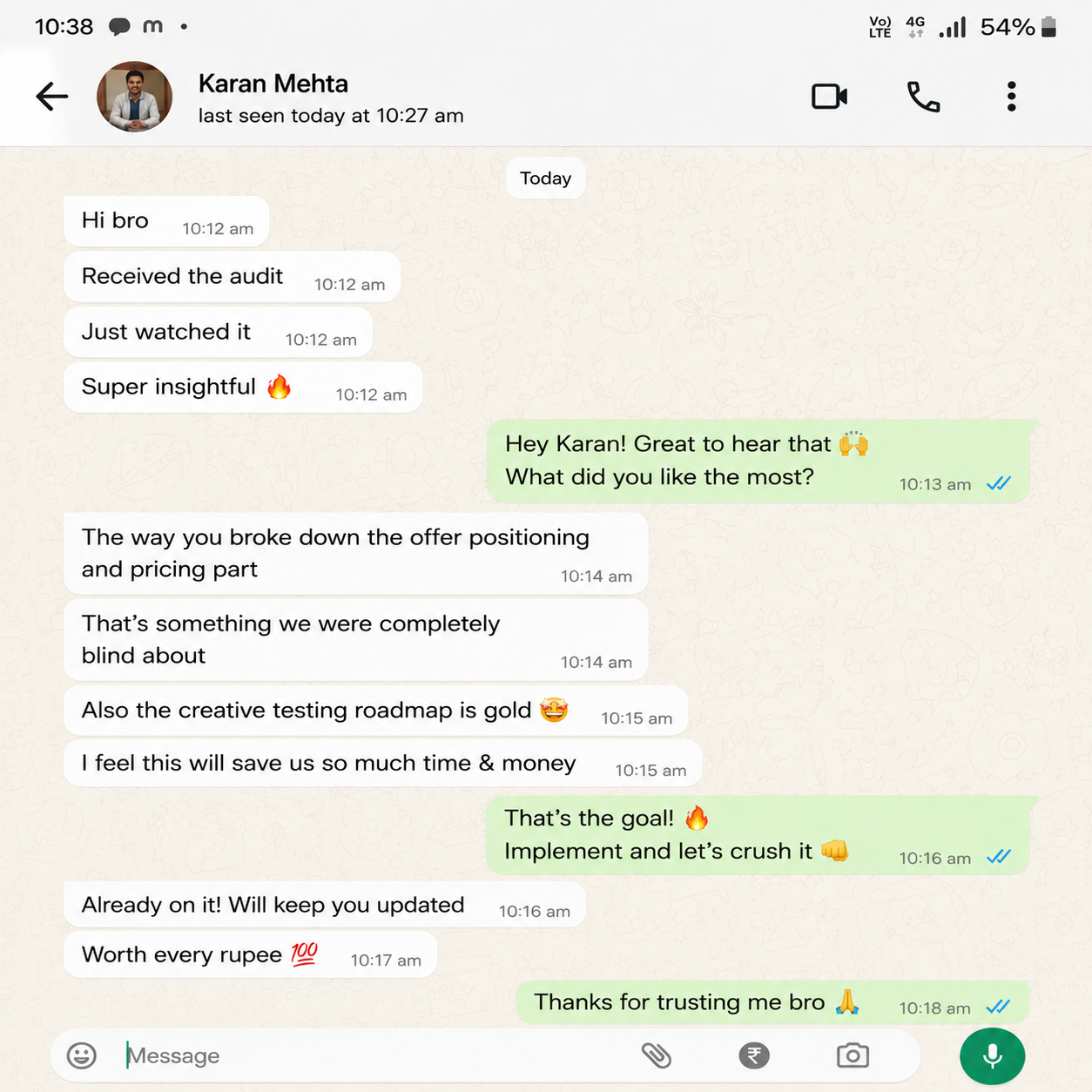 Chat screenshot 4