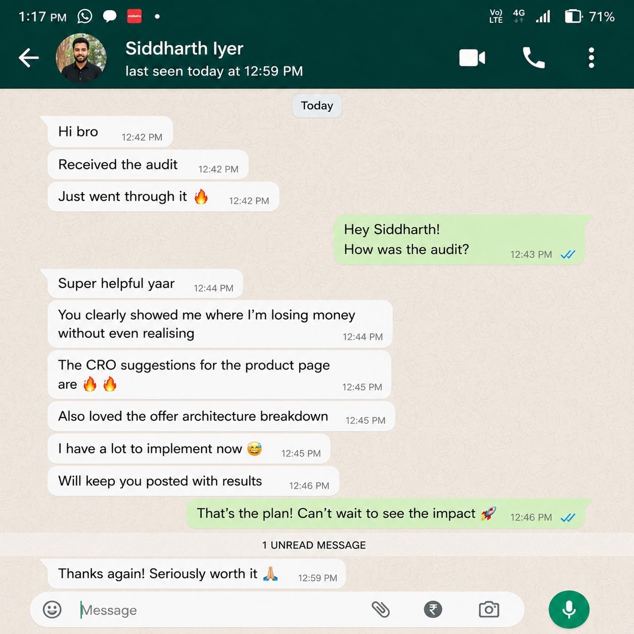 Chat screenshot 2