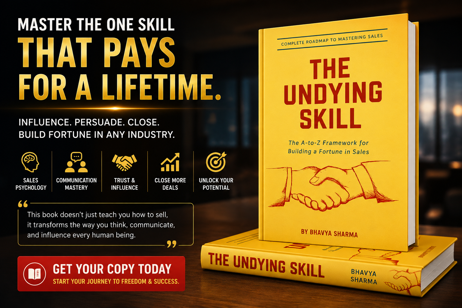 The Undying Skill mockup